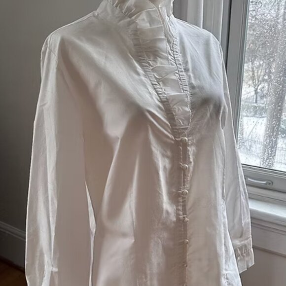 The Moore Park Ruffle Blouse - Picture 2 of 3